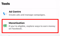 ফেসবুক পেজ মনিটাইজেশন অন করার নিয়ম