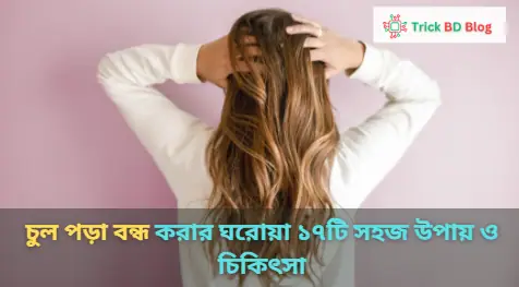 চুল পড়া বন্ধ করার ঘরোয়া ১৭টি সহজ উপায় ও চিকিৎসা
