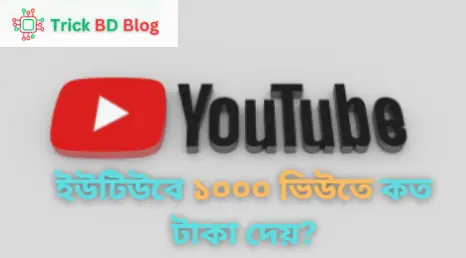 ইউটিউবে ১০০০ ভিউতে কত টাকা দেয়?