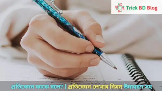 প্রতিবেদন কাকে বলে? | প্রতিবেদন লেখার নিয়ম উদাহরণ সহ ২০২৪