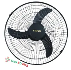 Vision Ceiling Net Fan 16" Black আজকের দাম কত টাকা ২০২৬