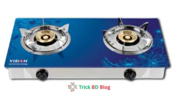 VISION NG Double Glass Gas Stove Sky 3D আজকের দাম কত টাকা ২০২৬?