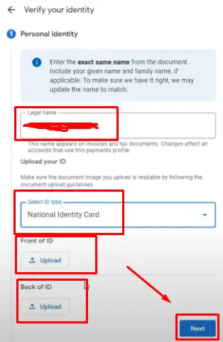 Adsense Identity verification করার নিয়ম