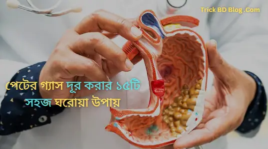 পেটের গ্যাস দূর করার ১৫টি সহজ ঘরোয়া উপায়