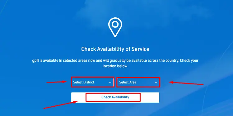 আমার এলাকায় gpfi unlimited সেবা আছে কিনা কিভাবে বুঝবো?