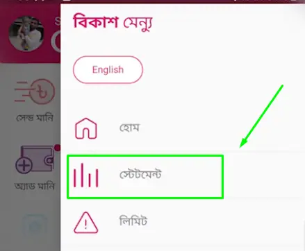 বিকাশ লেনদেন স্টেটমেন্ট দেখার সম্পূর্ণ গাইডলাইন