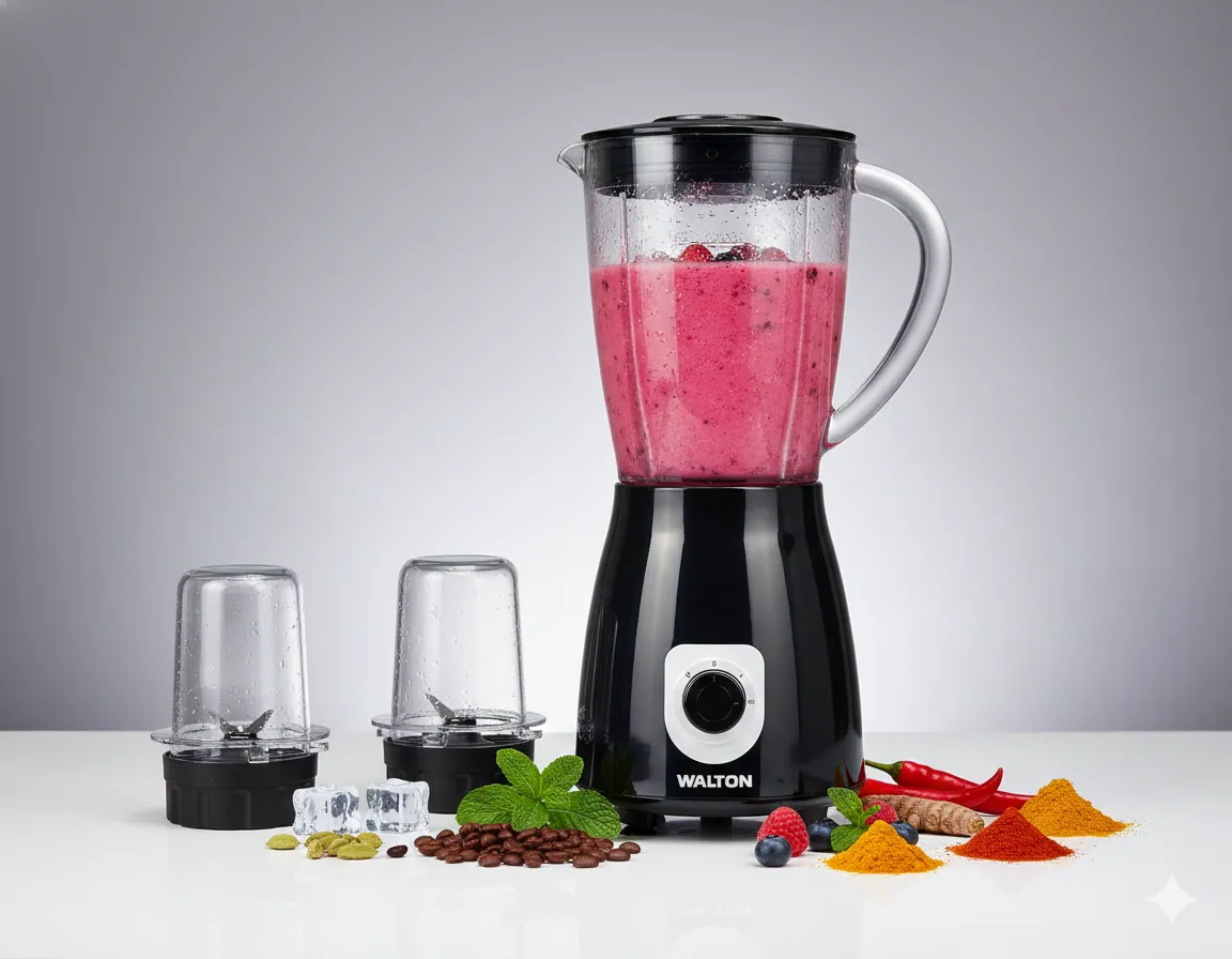 Walton এর WBL-13C430N মডেলের ব্লেন্ডার মেশিনটির দাম কত ও কি কি ফিচারস রয়েছে ২০২৬?