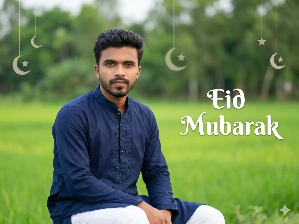 নিজের ছবি দিয়ে ঈদ মোবারক পিকচার এডিট করার ১০টি এআই প্রম্পট