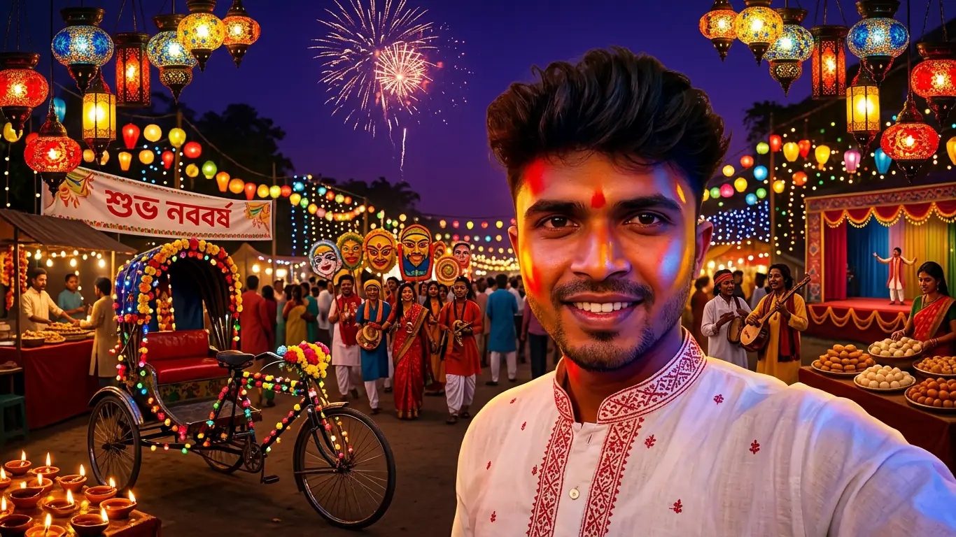 নিজের ছবি দিয়ে পহেলা বৈশাখ পিকচার এডিট করার ১০টি এআই প্রম্পট