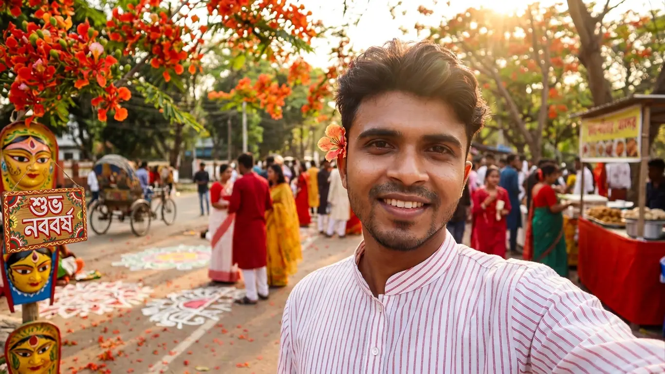 নিজের ছবি দিয়ে পহেলা বৈশাখ পিকচার এডিট করার ১০টি এআই প্রম্পট