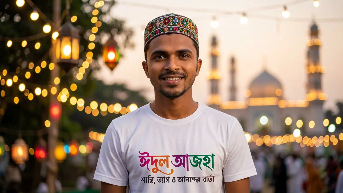 নিজের নাম ও ছবি দিয়ে ঈদুল আযহার শুভেচ্ছামূলক ছবি বানানোর সেরা ১০টি AI Prompts