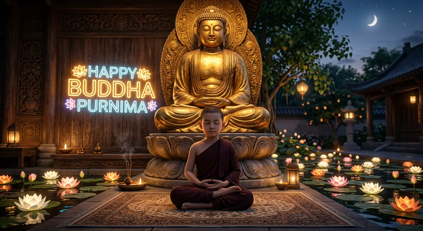 বুদ্ধ পূর্ণিমা ২০২৬: সেরা ১৫টি Buddha Purnima AI Prompts যা আপনার সোশ্যাল মিডিয়া পোস্টকে করবে আকর্ষণীয় । এআই দিয়ে বুদ্ধ পূর্ণিমার সেরা ১৫টি ইমেজ তৈরি করার প্রম্পট ছবি সহ। বৌদ্ধ পূর্ণিমা শুভেচ্ছা ছবি
