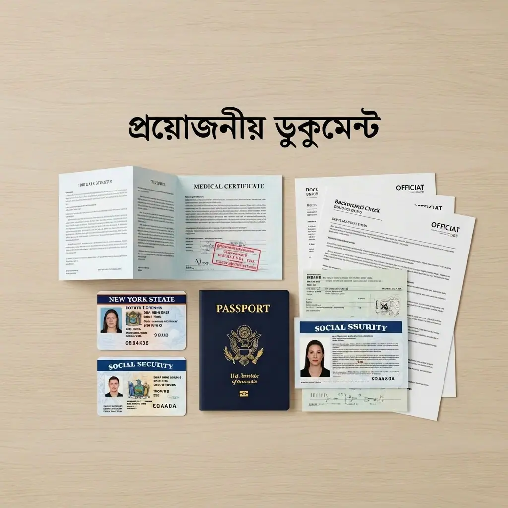 TLC ড্রাইভার লাইসেন্স করার জন্য প্রাথমিকভাবে কি কি যোগ্যতা যাচাই করা হয়?, নিউ ইয়র্কে TLC ড্রাইভার লাইসেন্স করার সহজ গাইড (২০২৬ আপডেট)