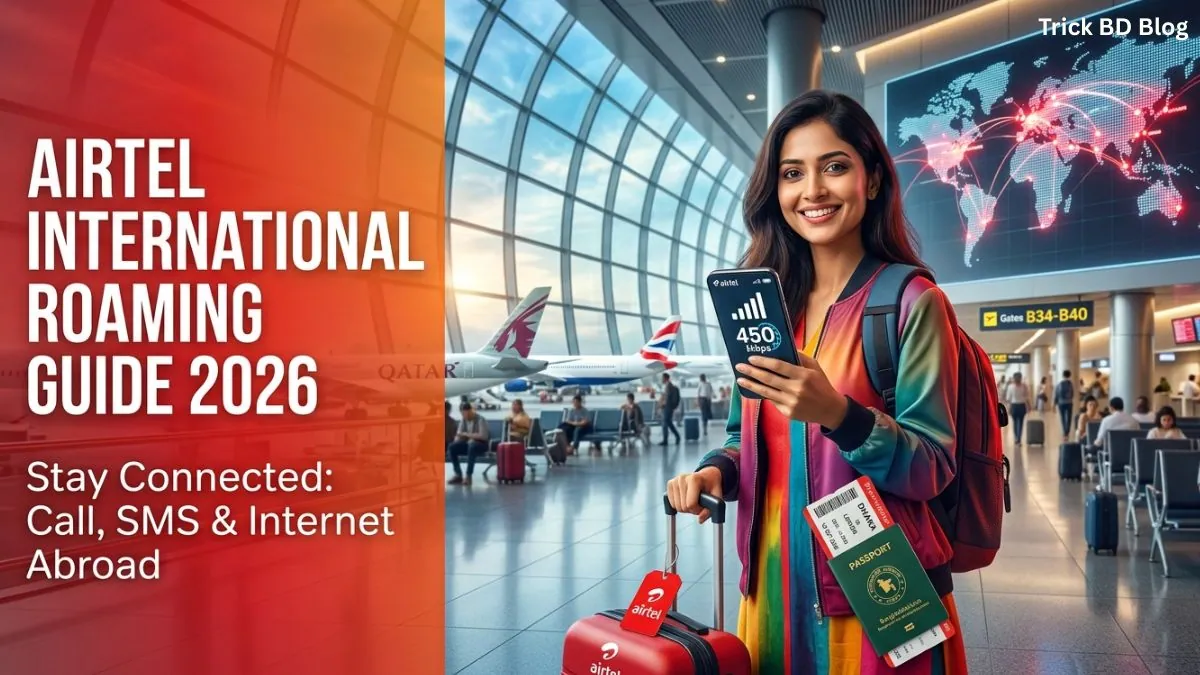 প্রবাসীদের জন্য এয়ারটেল আন্তর্জাতিক রোমিং ও ইন্টারনেট অফার ২০২৬ (Airtel International Roaming Guide)